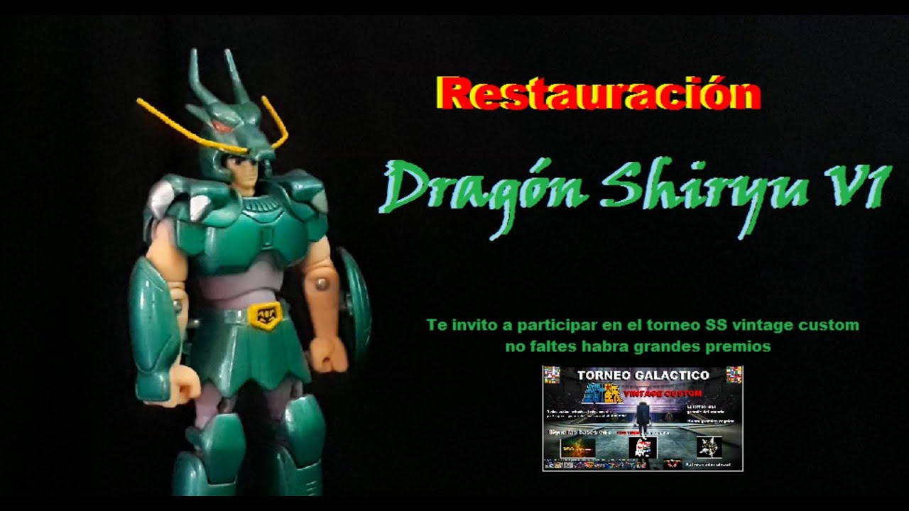 Dragon V1 vintage restauración