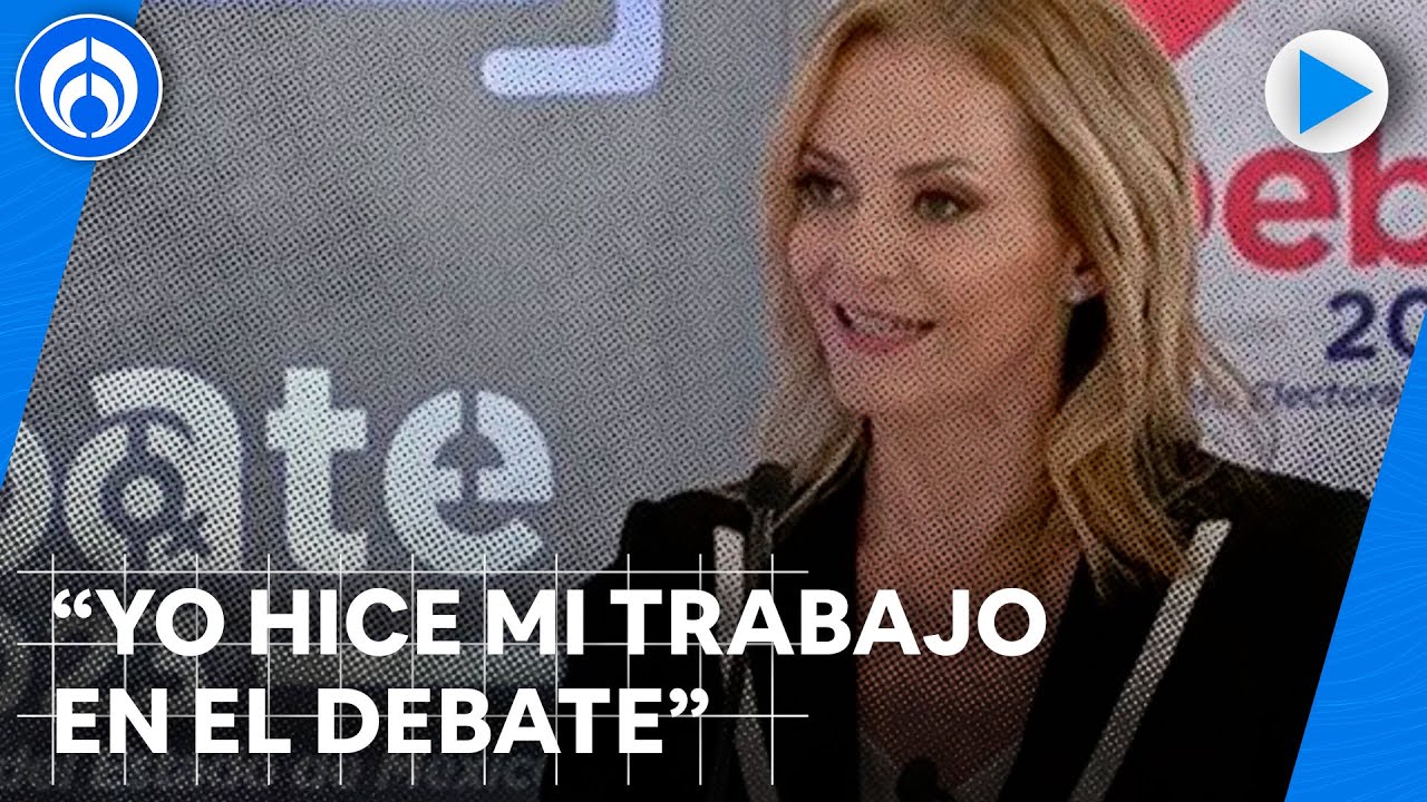 El formato del debate en el Edomex lo escogieron los partidos: Ana Paula Ordorica