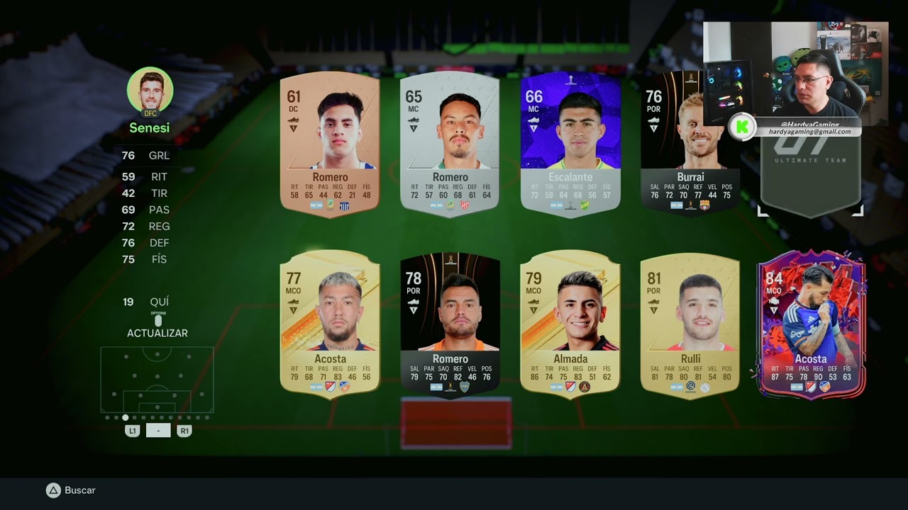 player pick 75+ nerfeadisimo y hernani de 85 en ea fc24