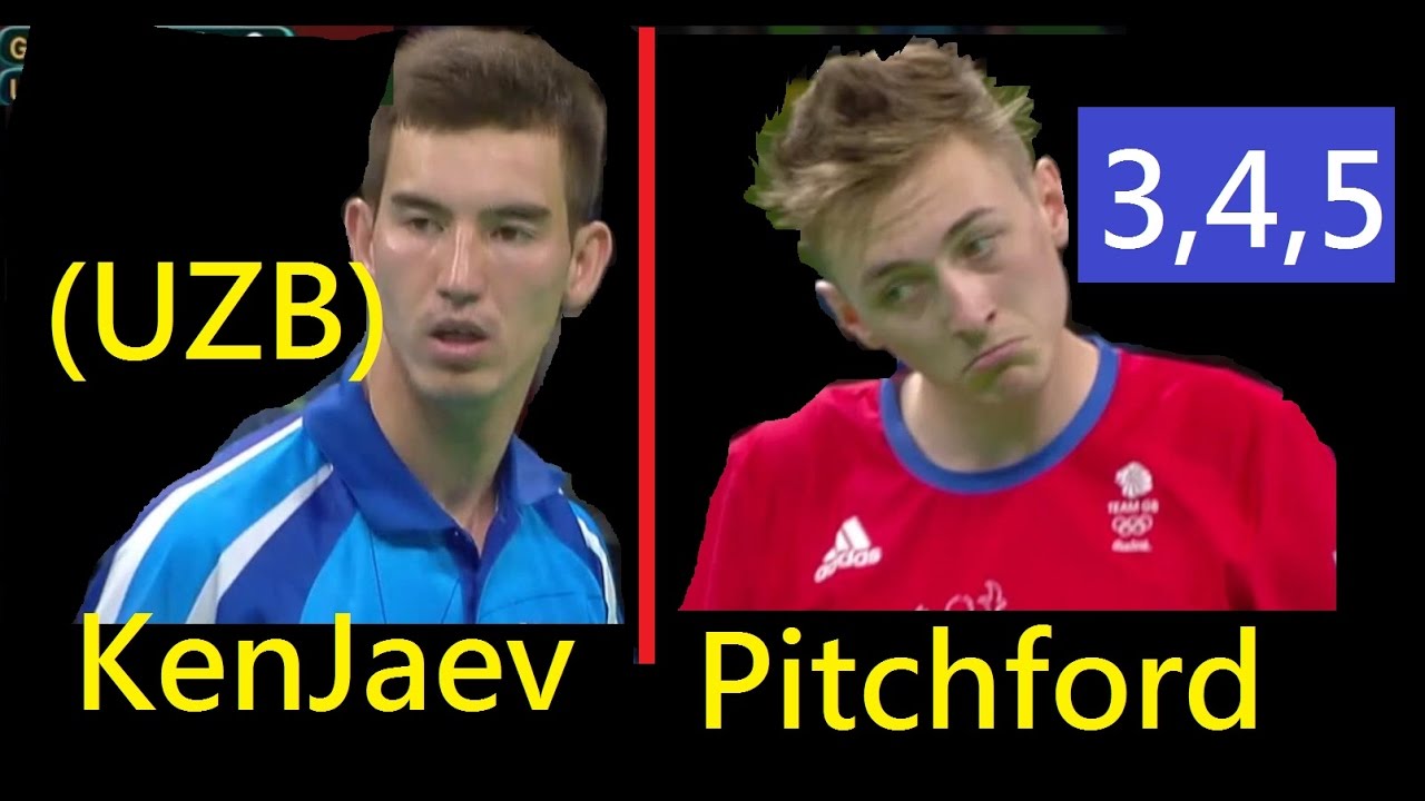 [TT sngl] Pitchford (Game 3 4 5)  Kenjaev, Zokhid (UZB)