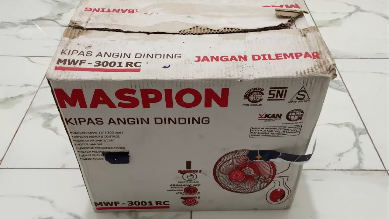 Review Kipas Angin Dinding 12