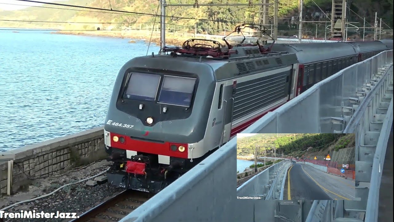 Ex stazione di Castelbuono avanzamento lavori,attivazione nuova bretella stradale SS 113.
