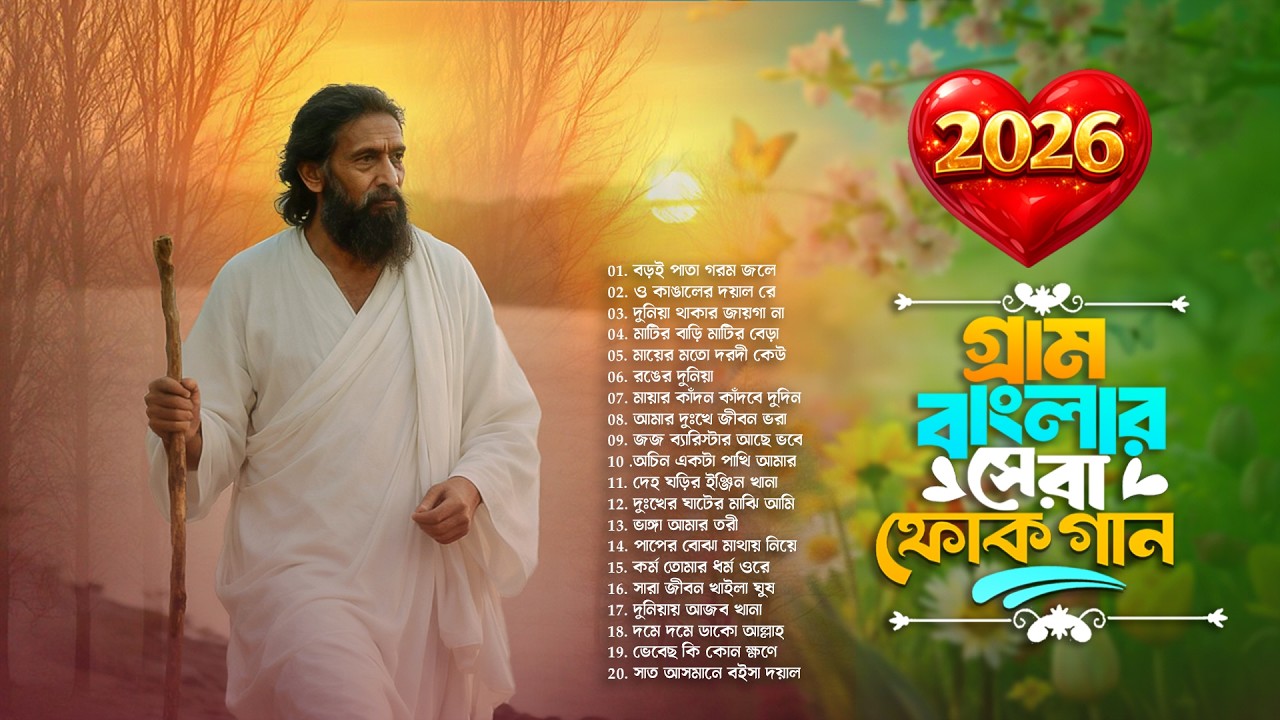 সেরা বাংলা ফোক মিক্স ২০২৬ | Best Bengali Folk Song New Version | Bangla Folk Songs Nonstop 