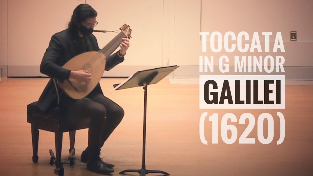 Toccata in G minor, Galilei (Munich 1620) - Dušan Balarin, Lute