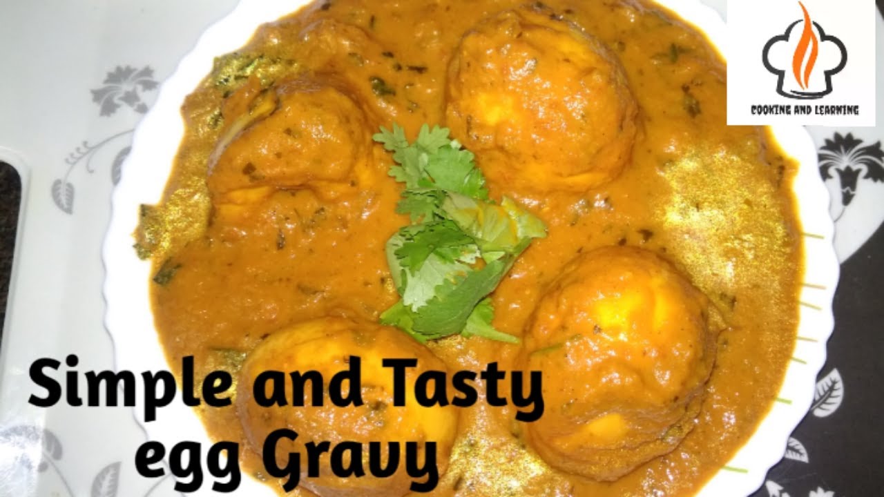 Simple & tasty egg Gravy | Egg curry recipes | Anda curry