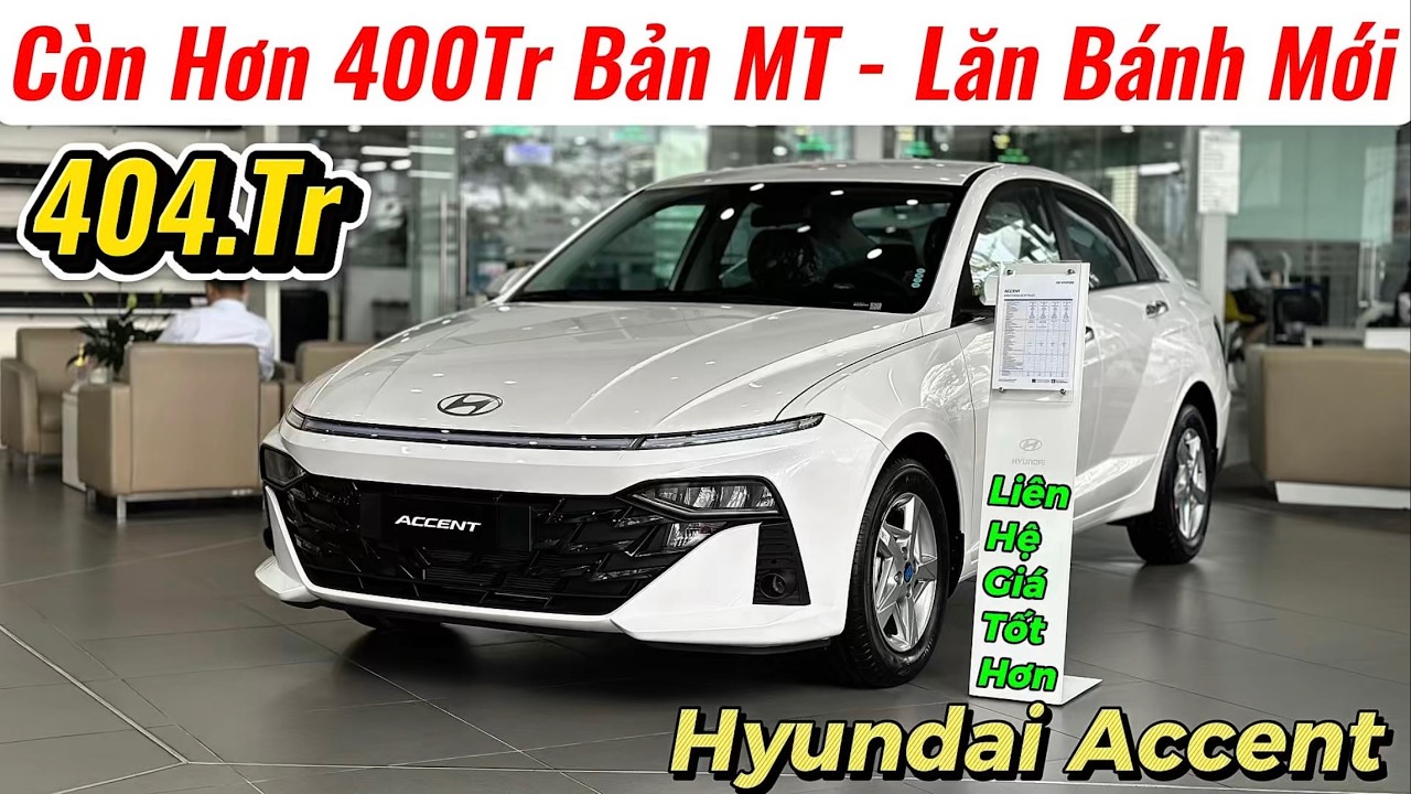 ✅Giá Bán Accent 2026 Còn Hơn 400Tr Thôi | Giảm Mạnh Tranh Đấu Cùng Vios, City | Giá Xe Việt