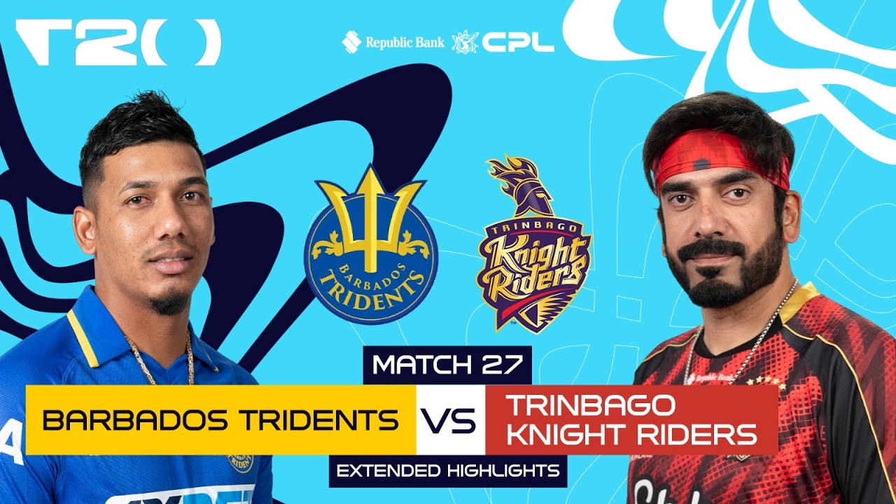 Extended Highlights | Barbados Tridents vs Trinbago Knight Riders | CPL 2026