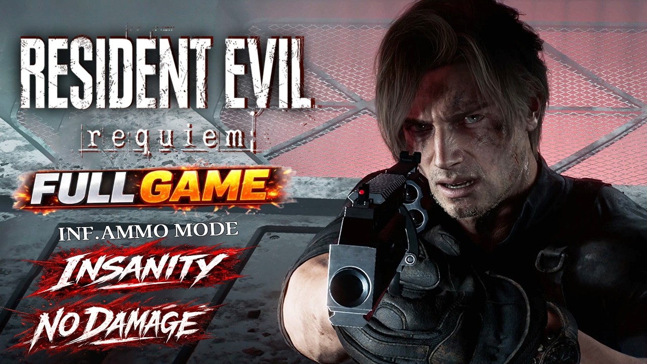 Resident Evil Requiem Full Game Walkthrough | No Commentary Longplay No Damage Insanity Inf.ammo