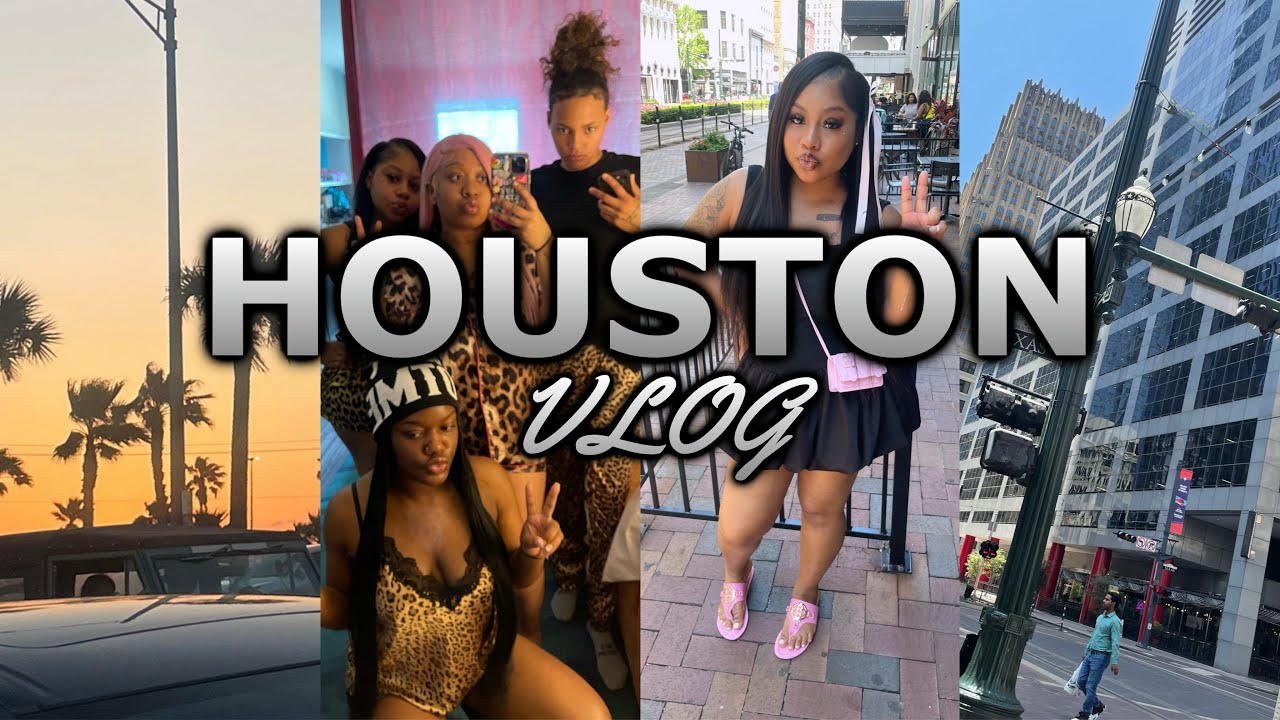 72 HOURS IN HOUSTON TEXAS VLOG | GIRLS TRIP | PRIVE CLUB , BEACH , + MORE