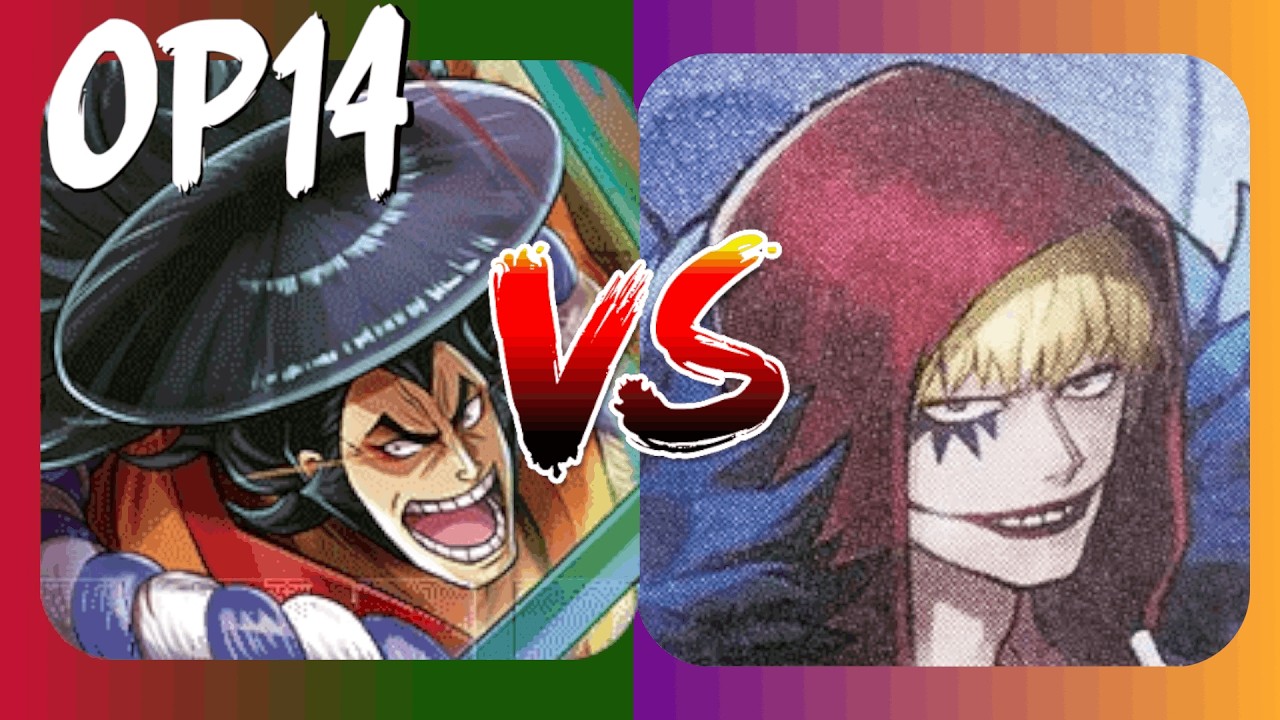 [OP14/ EB04] Red Green Oden vs Purple Yellow Rosinante | One Piece Card Game