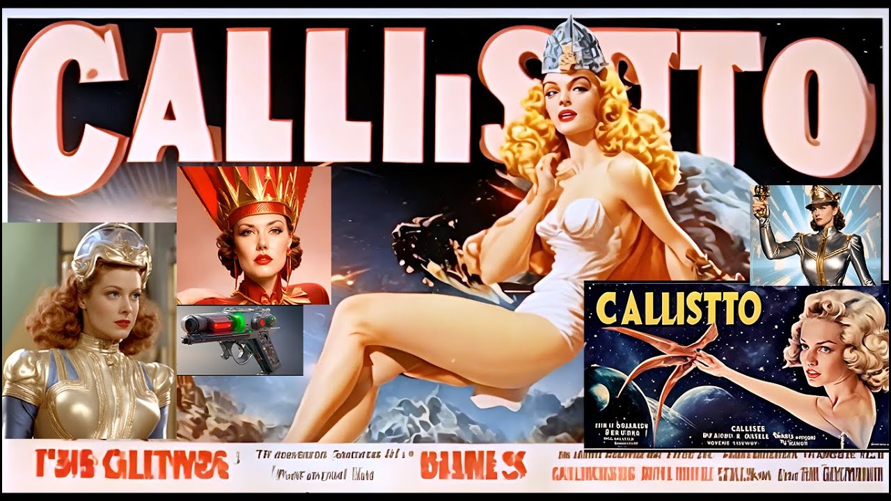 CALLISTO -1940's Retro Pulp Science Fiction by Skyward,  Action, Music, Total Mayhem, Runway Gen-2