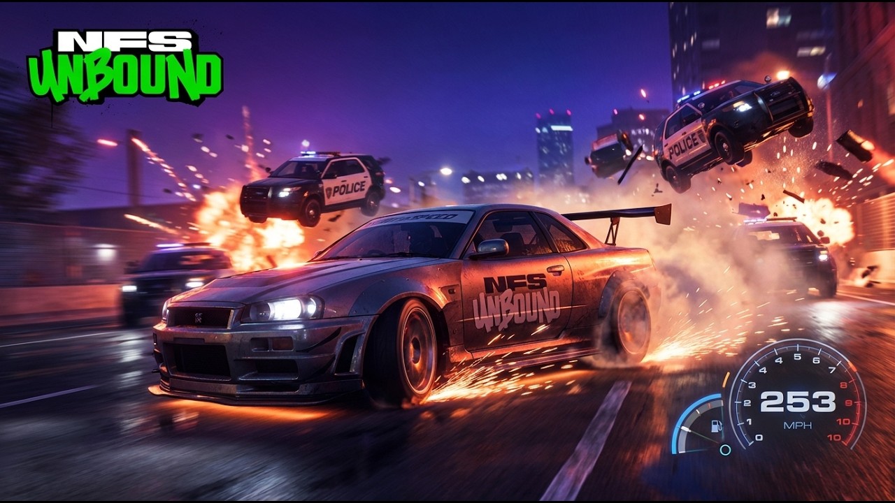 Need for Speed Unbound - Extreme Street Racing & Police Chases | Full Gameplay