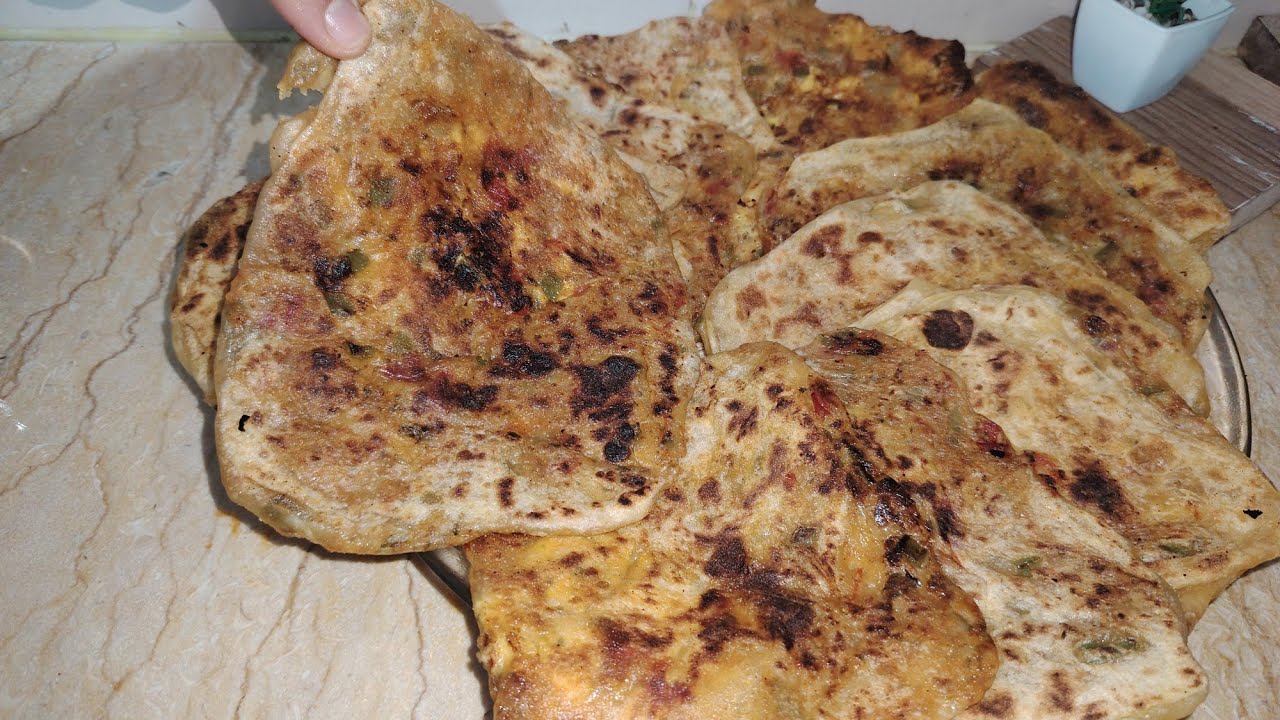 جبت لكم وحد المسيمنات أو رغيفات بحشوة متشبعوش منهم لذاذين #رمضان_كريم 