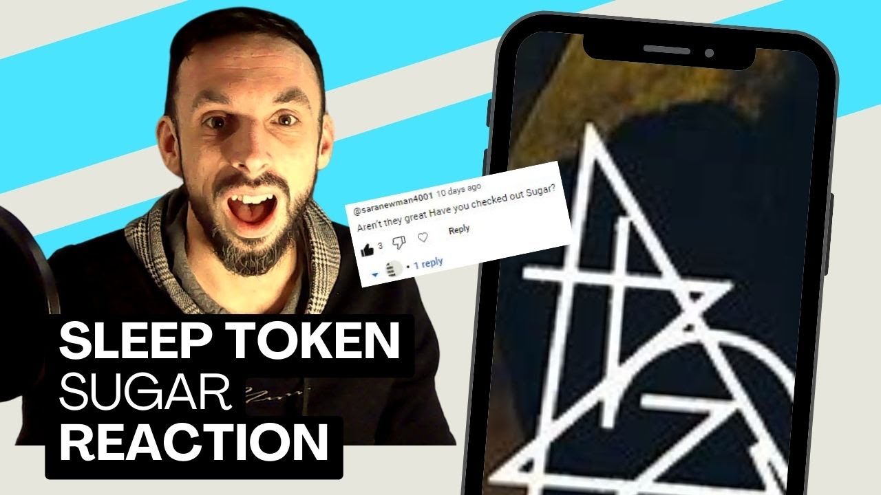 SLEEP TOKEN - SUGAR REACTION #sleeptoken #sleeptokenreaction #sugar #musicreaction #reactionvideo