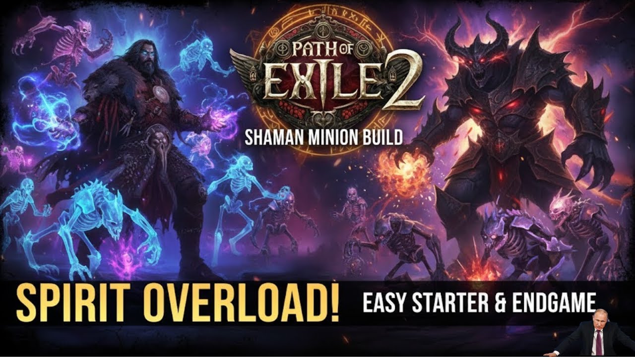 PoE 2 Full Leveling Guide: Druid Shaman Minion Build (Step-by-Step 0.4)