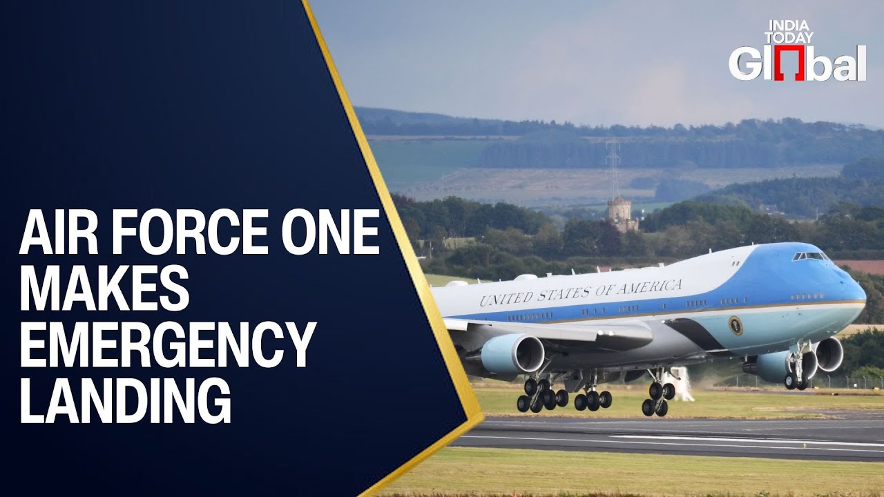 LIVE: Trump’s Air Force One Lands Safely After Minor Electrical Issue, Davos Trip to Continue