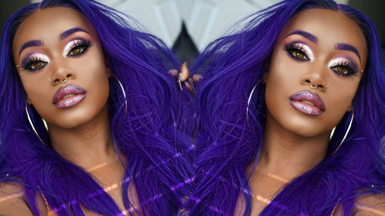 OH, VIOLET HAIR !! | Avoid staining lace | Tinting blonde knots for WOC | Kiss colors | Asteria Hair