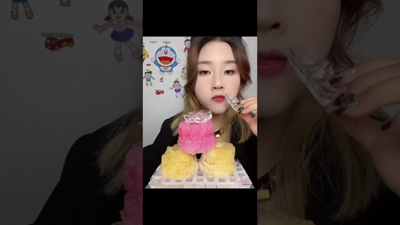 Crunchy hard ice/cube ice eating ASMR|  #iceeating #asmr #asmrice #lzm