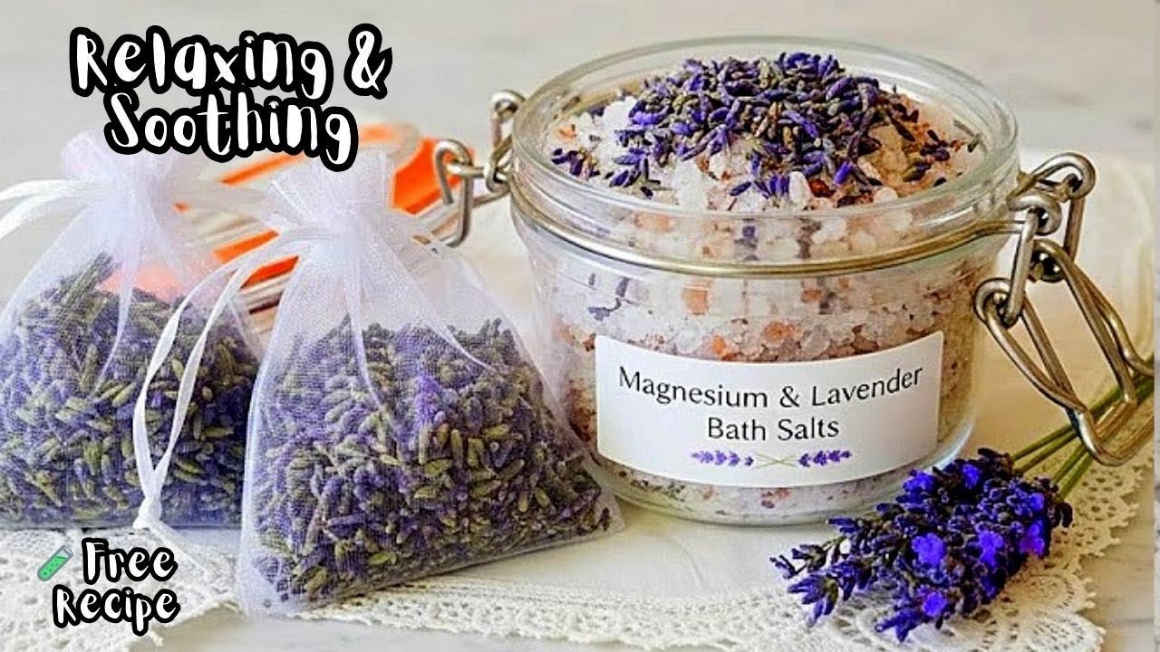 MAGNESIUM & Lavender Relaxing Himalayan Bath Salts