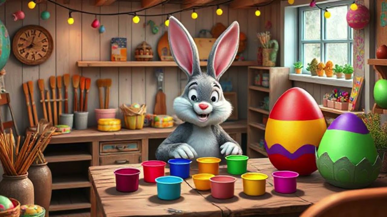Easter Bunny Adventure: Peter's Magical Easter Egg Hunt Story for Kids, Fun Learning, and Family