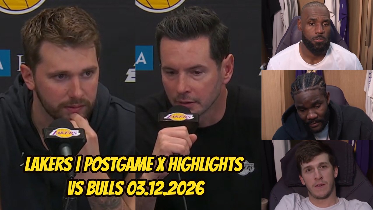 Lakers vs Bulls | Postgame Interviews x Highlights: March 12, 2026
