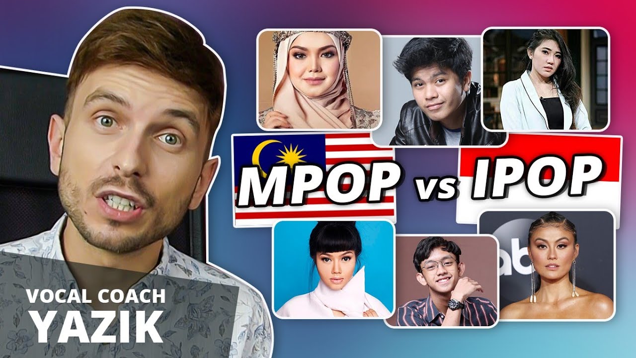 Vocal Coach YAZIK reaction to Indonesia (IPOP) VS Malaysia (MPOP) - LIVE EDITION