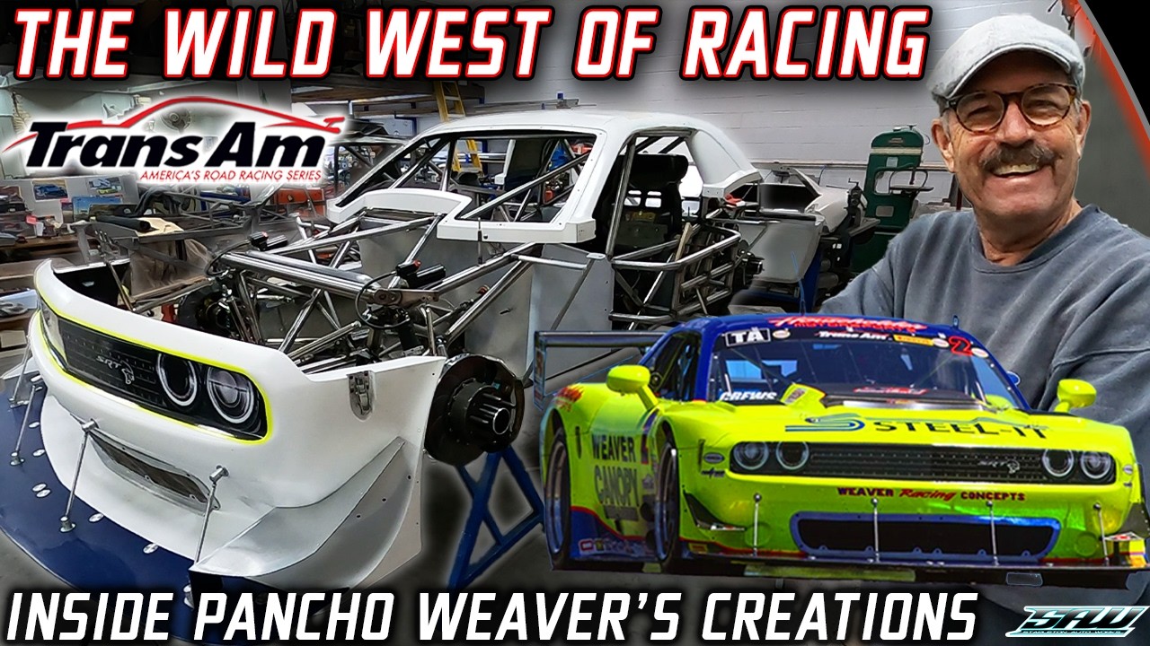 What Exactly is a TransAm Race Car? Inside Pancho Weaver's Basement Shop - Where Innovation is King