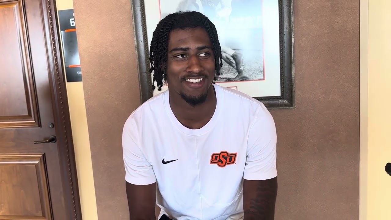 Shamar Rigby talks with the media &mdash; Sept. 15, 2025