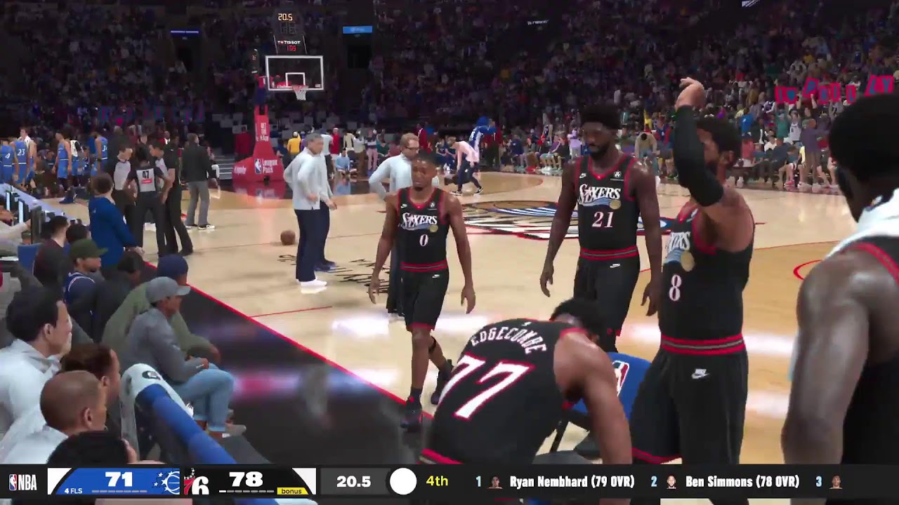 NBA2K26 League Pass 2026 Season Magic @ 76ers. #TipOffWeek