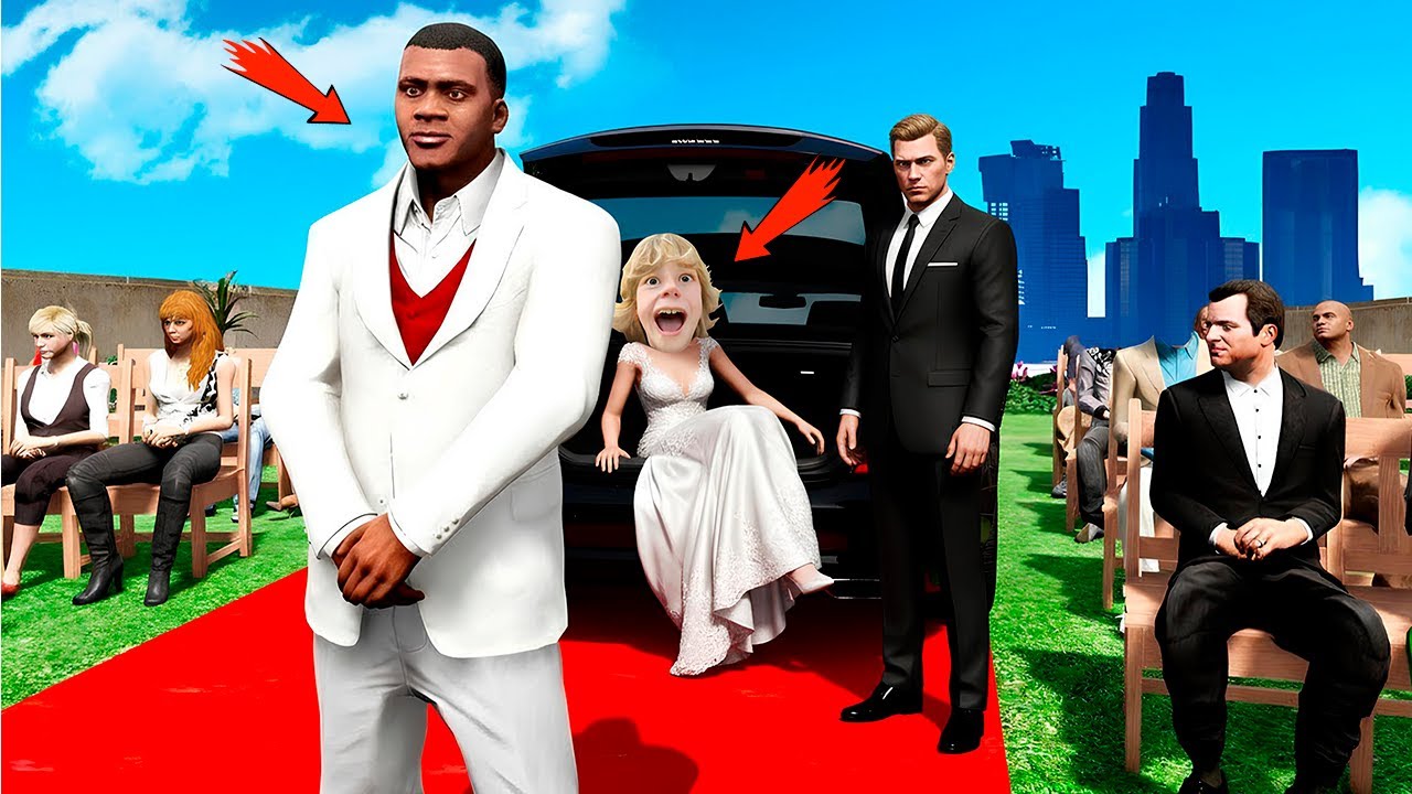 ФРАНКЛИН 67 ШІ НОМЕРЛІ ҚЫЗДЫ АЛЫП ҚАШТЫ (GTA V)