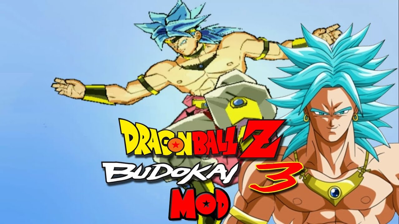 DBZ Budokai 3 Broly Super Saiyan Blue Mod