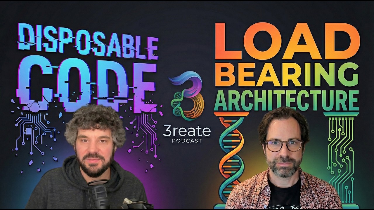 Disposable Code vs  Load Bearing Architecture