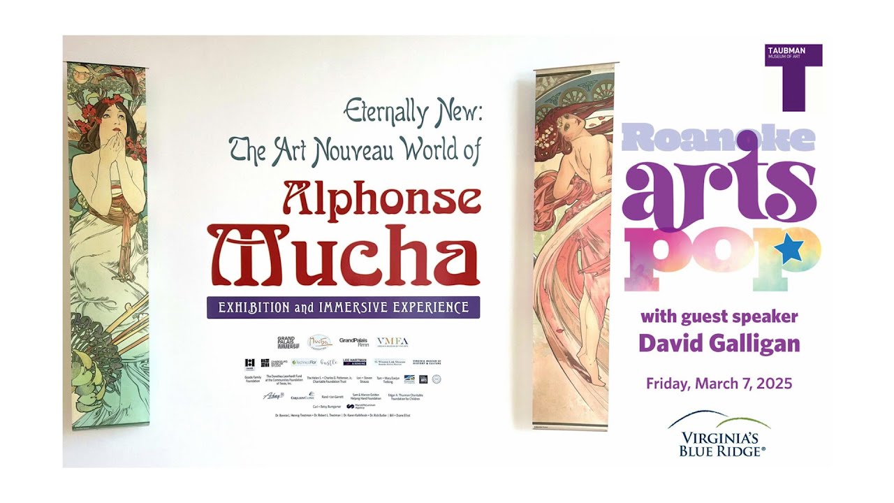 TMA Community Conversation with David Galligan: The Art Nouveau World of Alphonse Mucha