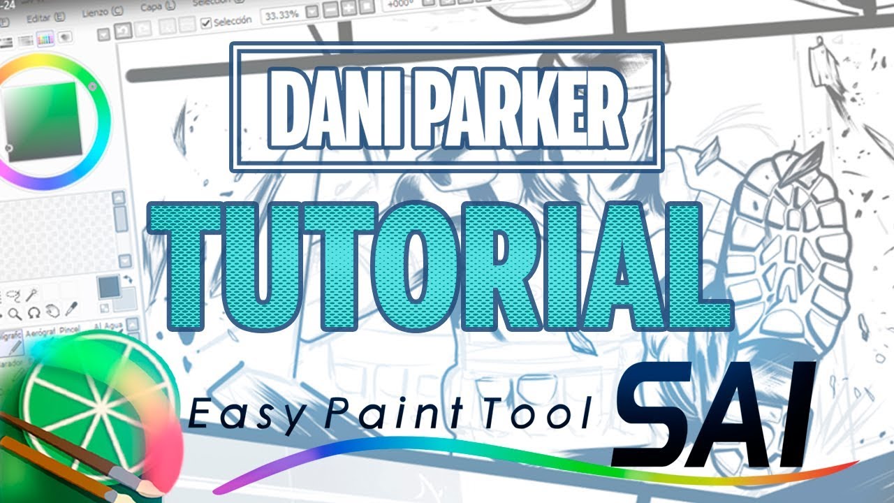 TUTORIAL BÁSICO PAINT TOOL SAI | Dani Parker