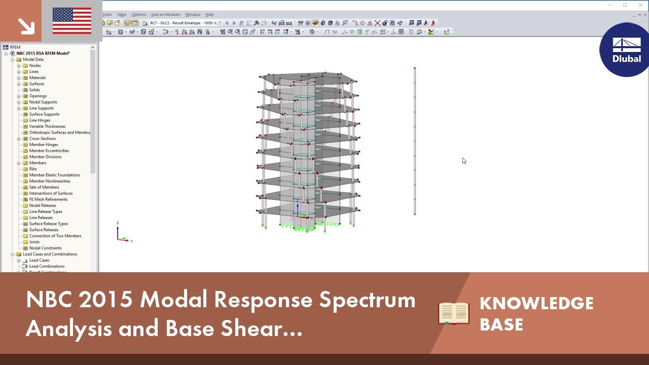 KB 001645 | NBC 2015 Modal Response Spectrum Analysis and Base Shear Considerations