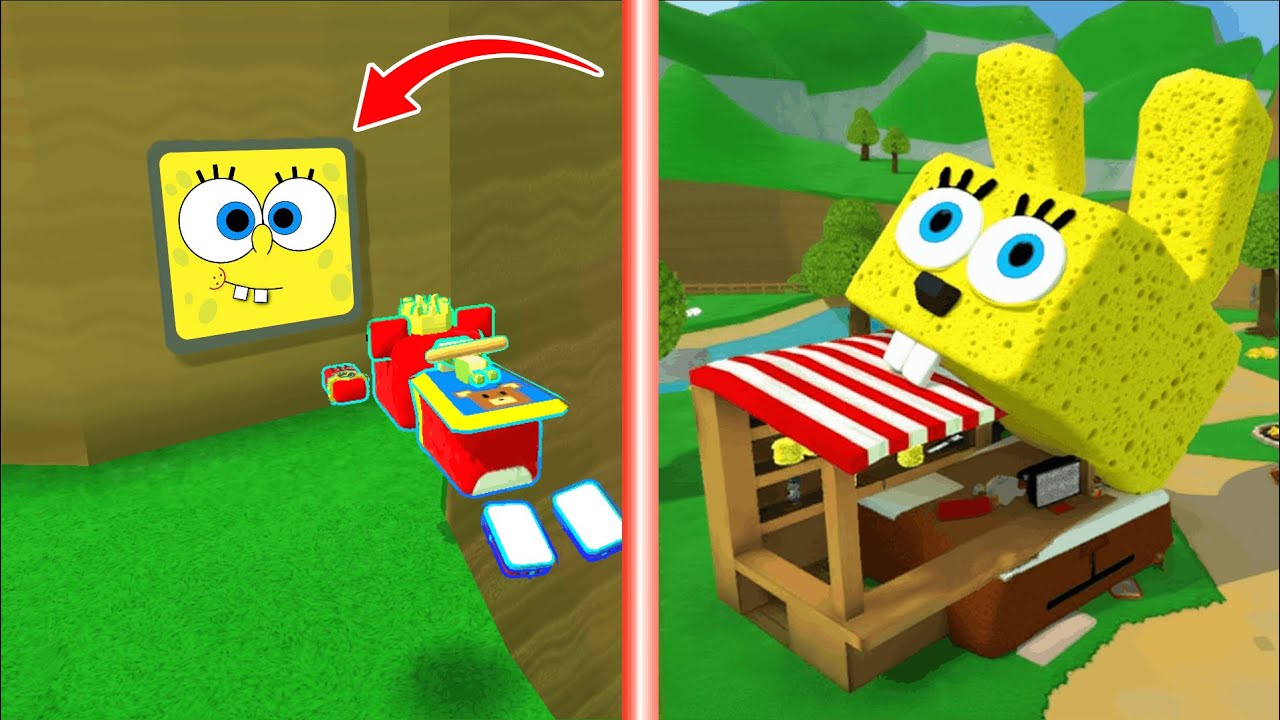 New Spongebob Monster Secret Place - Super Bear Adventure