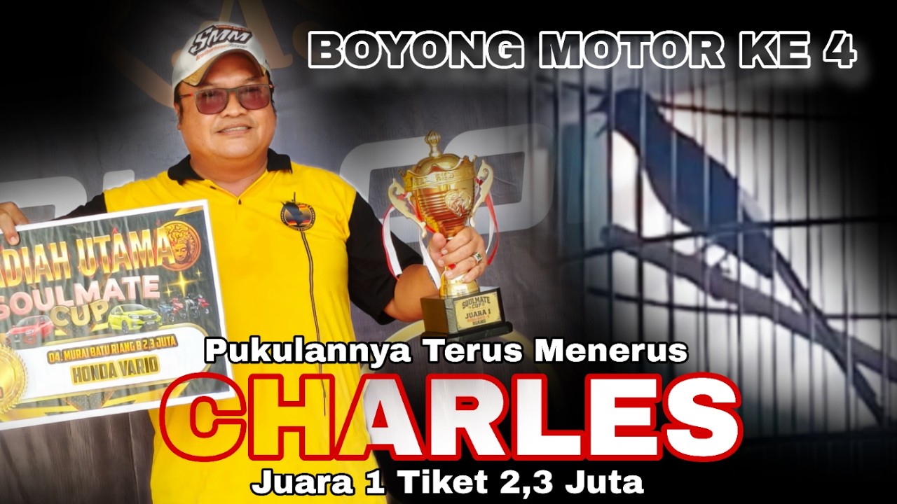 Penampilan Terbaiknya !! Charles dapat Motor Ke 4 !! Soulmate cup Malang