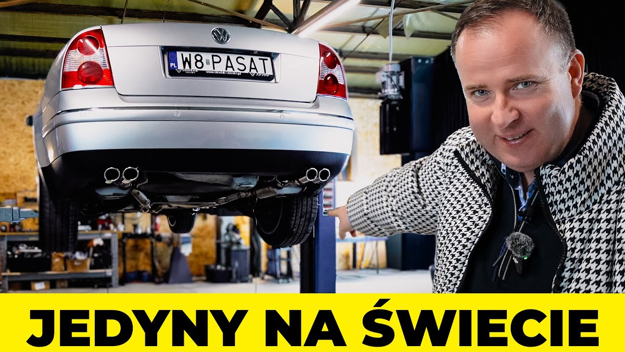 Passat W8 dostał TYTANOWY układ wydechowy!