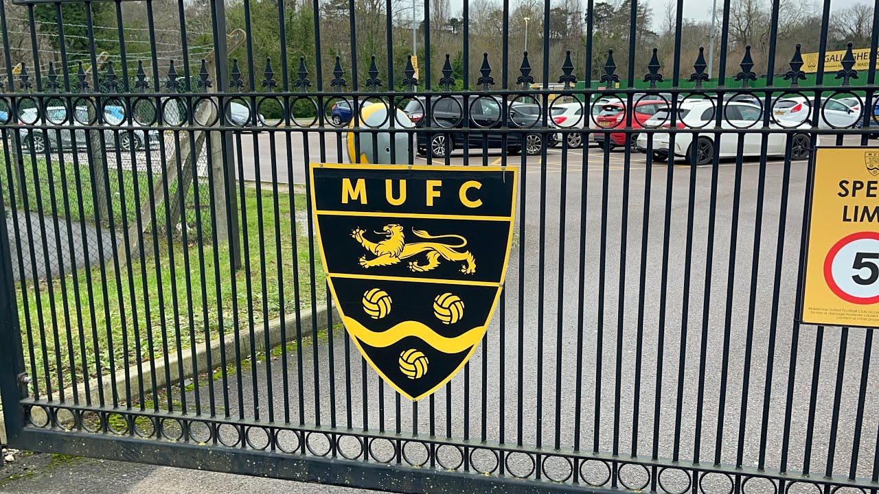 Maidstone United's Gallagher Stadium #maidstone #facup #football