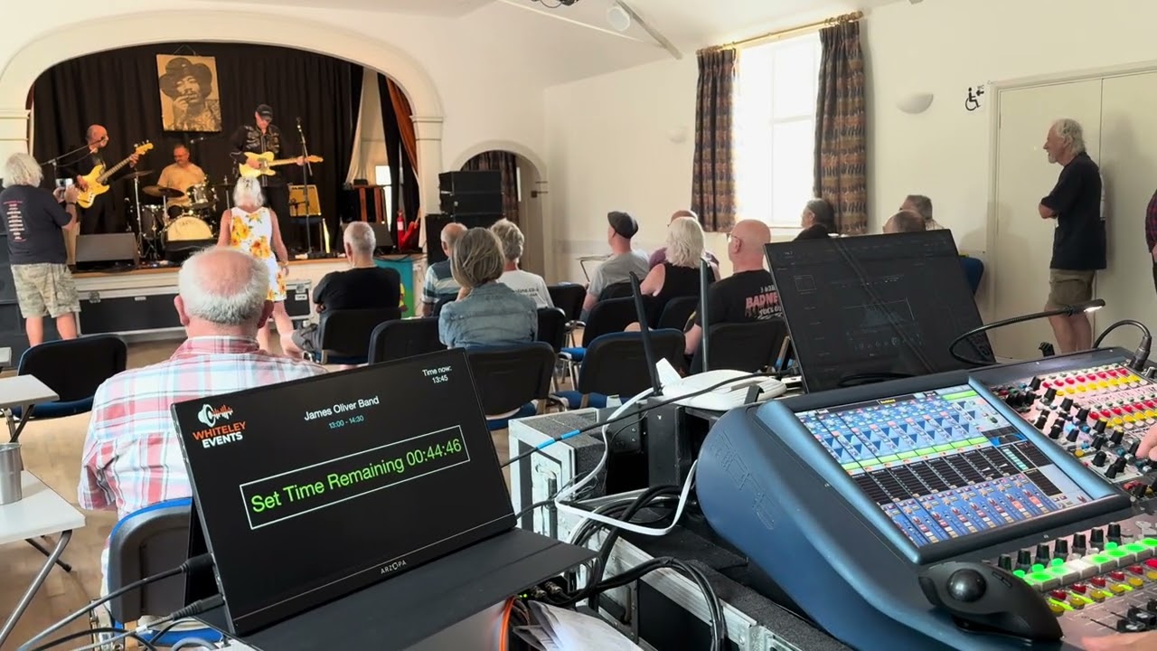 James Oliver Band #livemusic #music #concert #whiteleyevents #livesoundengineer #liveband