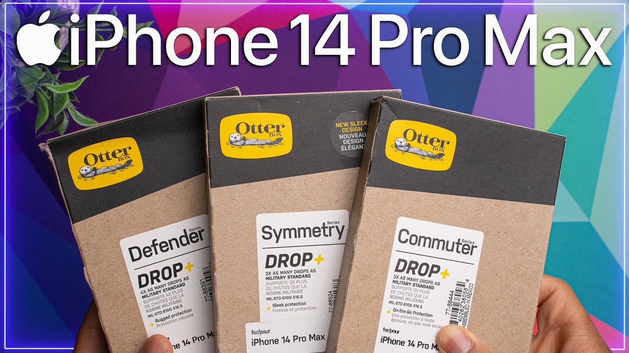 Линейка Otterbox iPhone 14 Pro Max [Defender VS Commuter VS Symmetry]