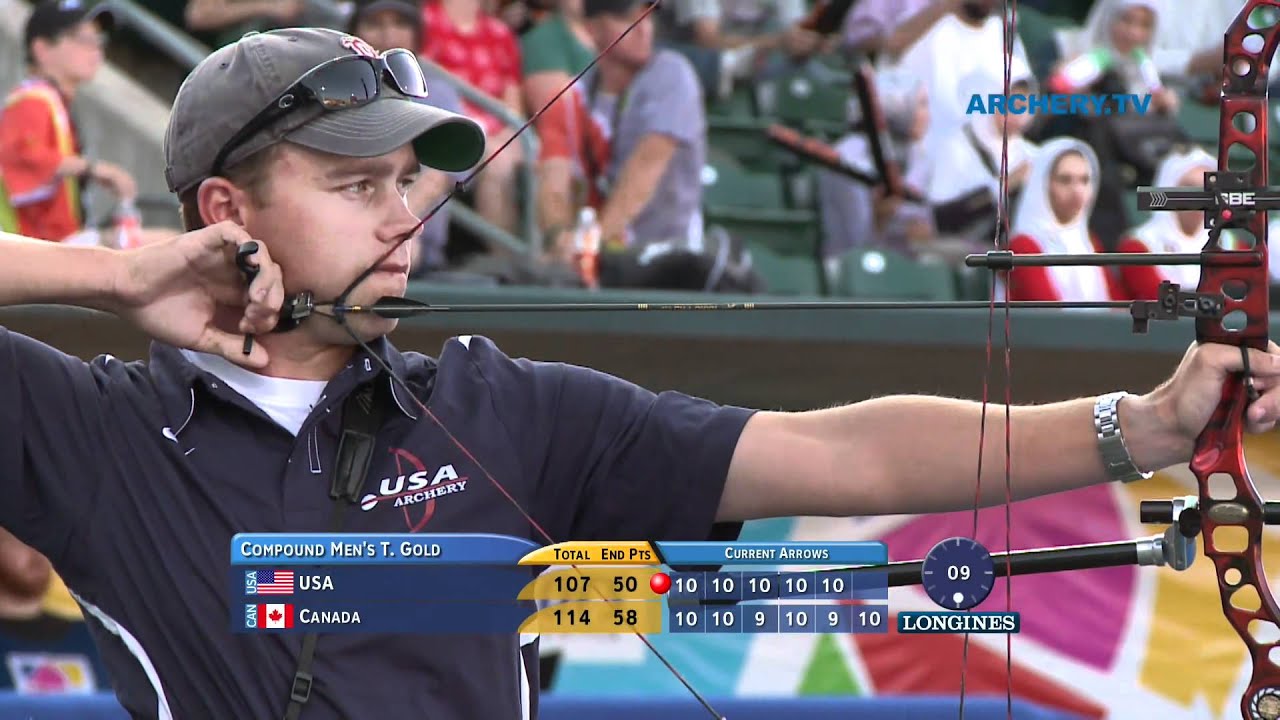 USA v Canada – compound men’s team gold final | Ogden 2011 Archery World Cup stage 3