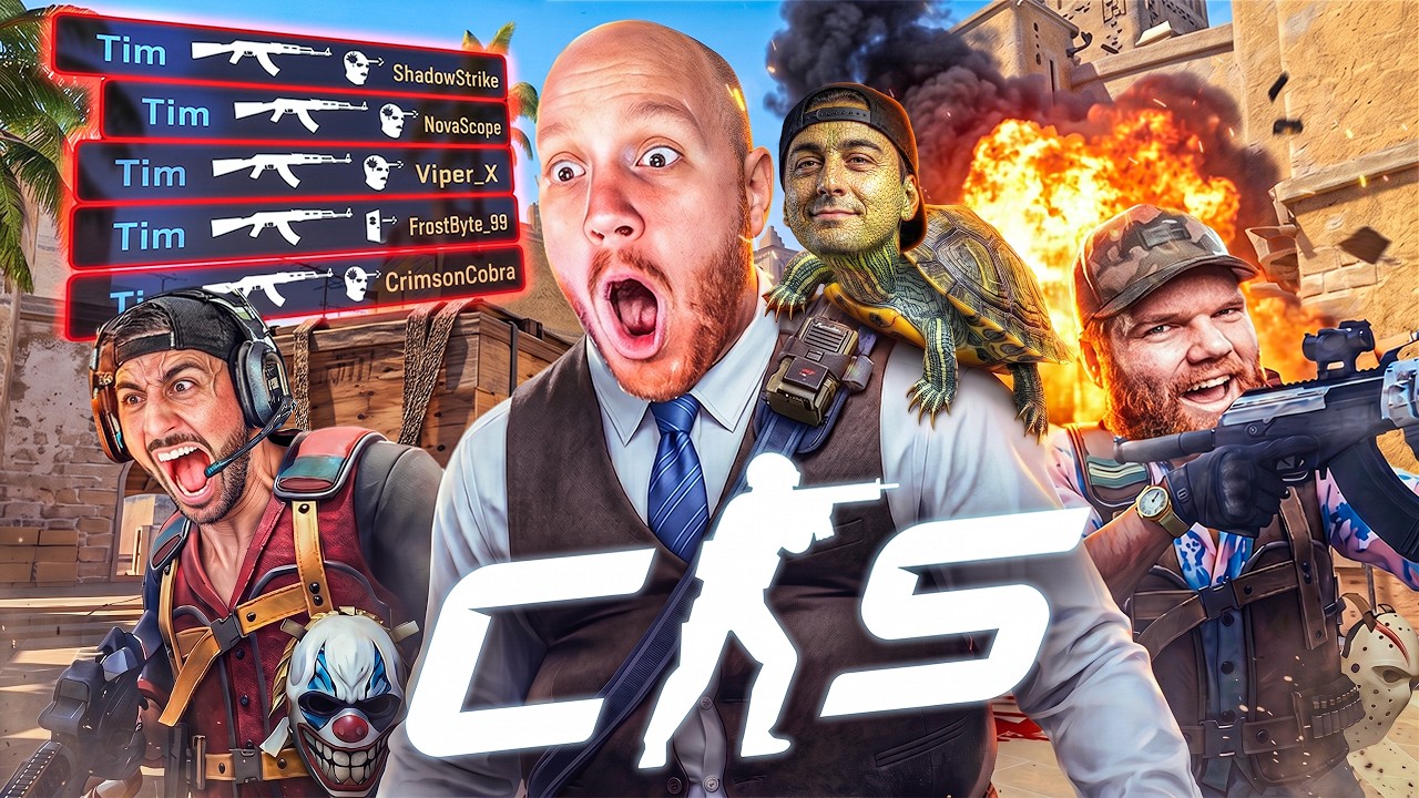 САМЫЕ СМЕШНЫЕ МОМЕНТЫ TIMTHETATMAN В CS2