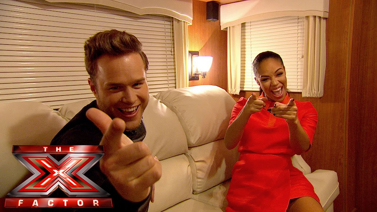 Sarah-Jane gives us an Exclusive Tour around Olly Murs' Winnebago | The Xtra Factor UK 2014