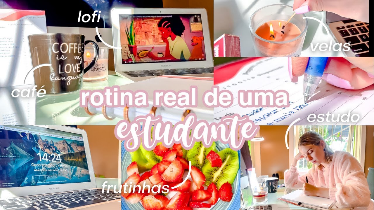 StudyVlog Realzão | rotina de estudante + dicas para ser produtivo em casa!
