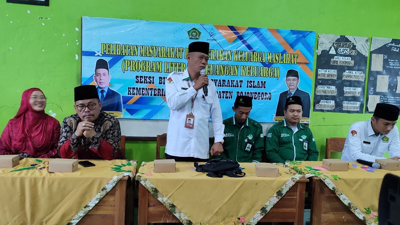 Program Literasi Keuangan Keluarga || Seksi Bimas Bojonegoro [26/05/2025]