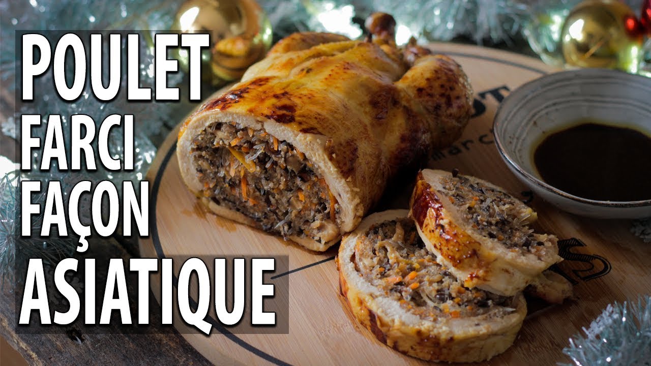 Poulet farci façon asiatique - Le Riz Jaune