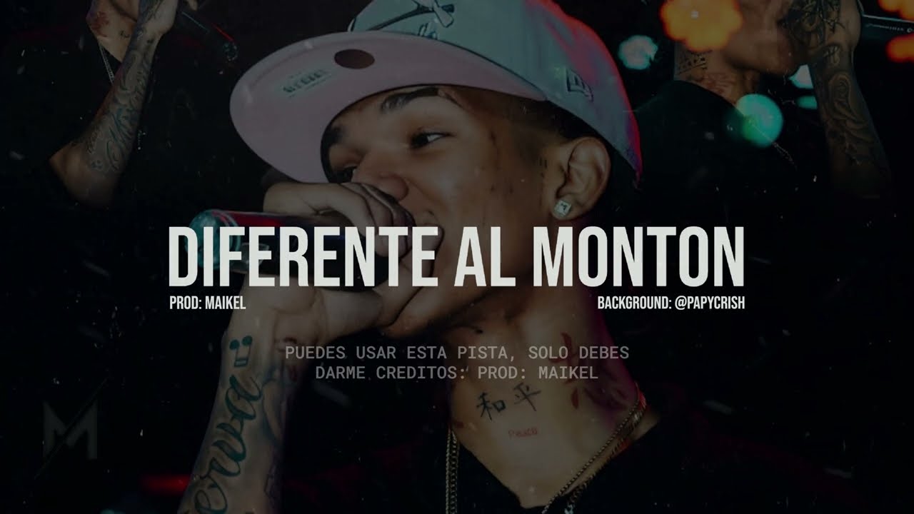 Instrumental De Rap ''DIFERENTE AL MONTON'' Pista de Rap Desahogo