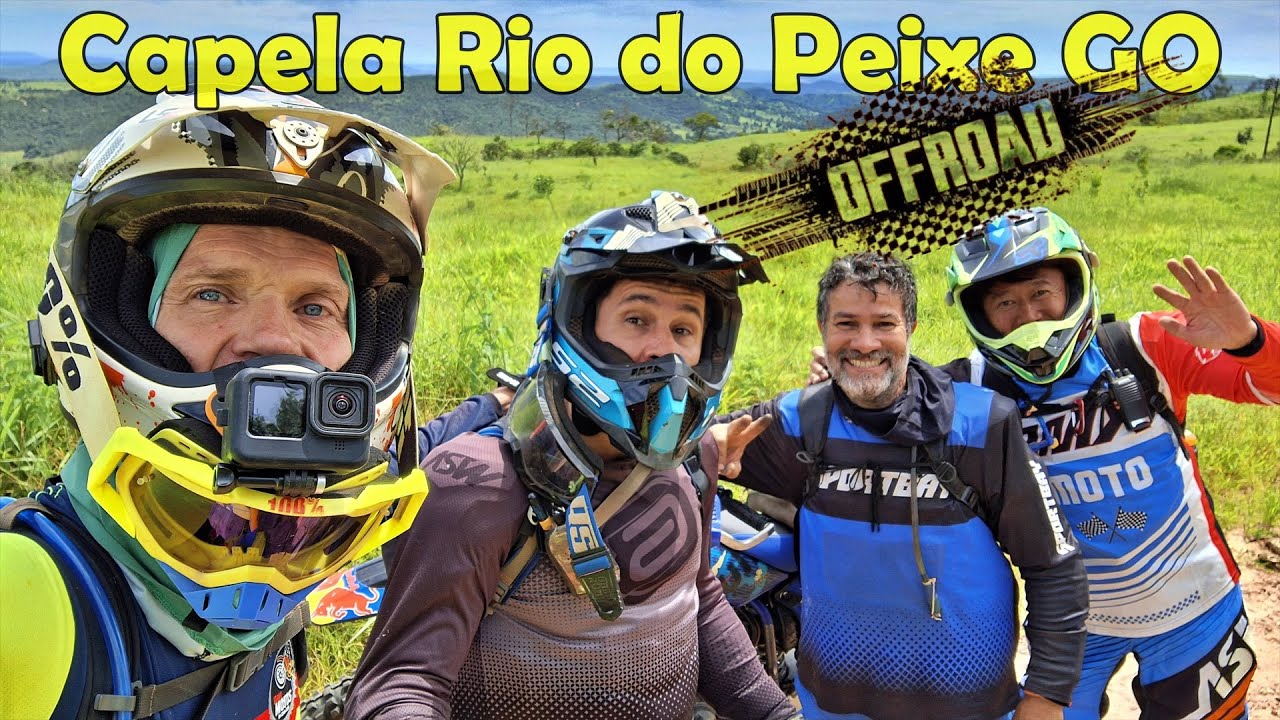 motocada #offroad top em Cocalzinho GO - trilha do Rio do Peixe com Primos Off Road