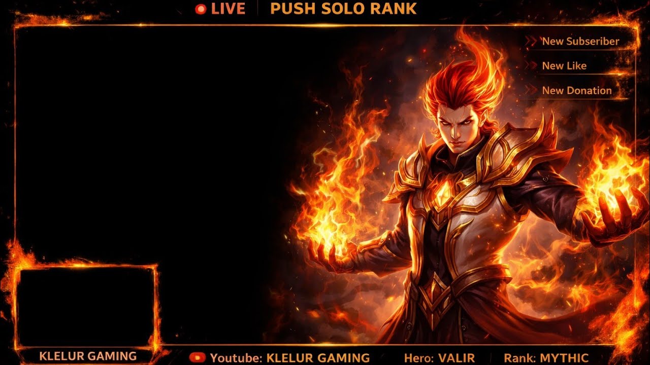 LIVE MLBB SOLO RANK! PUSH MYTHIC BARENG KLELUR GAMING 🔥